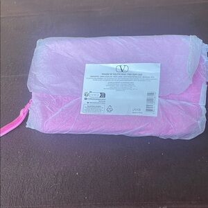 #large hot pink Valentino bag